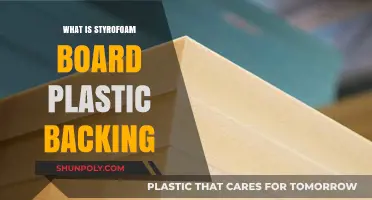 The Benefits of Styrofoam Board Plastic Backing