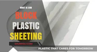 Sun Block Plastic Sheeting: Ultimate Protection