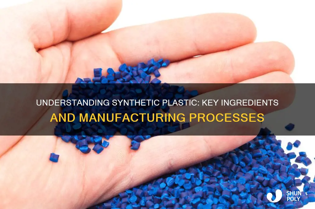 what is synthetic plastic made from