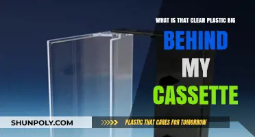 Unveiling the Mystery: The Clear Plastic Behind Your Cassette Explained