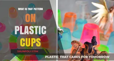 Plastic Cup Patterns: Their Purpose and Appeal