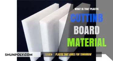 The Cutting Board Conundrum: What's the Plastic?