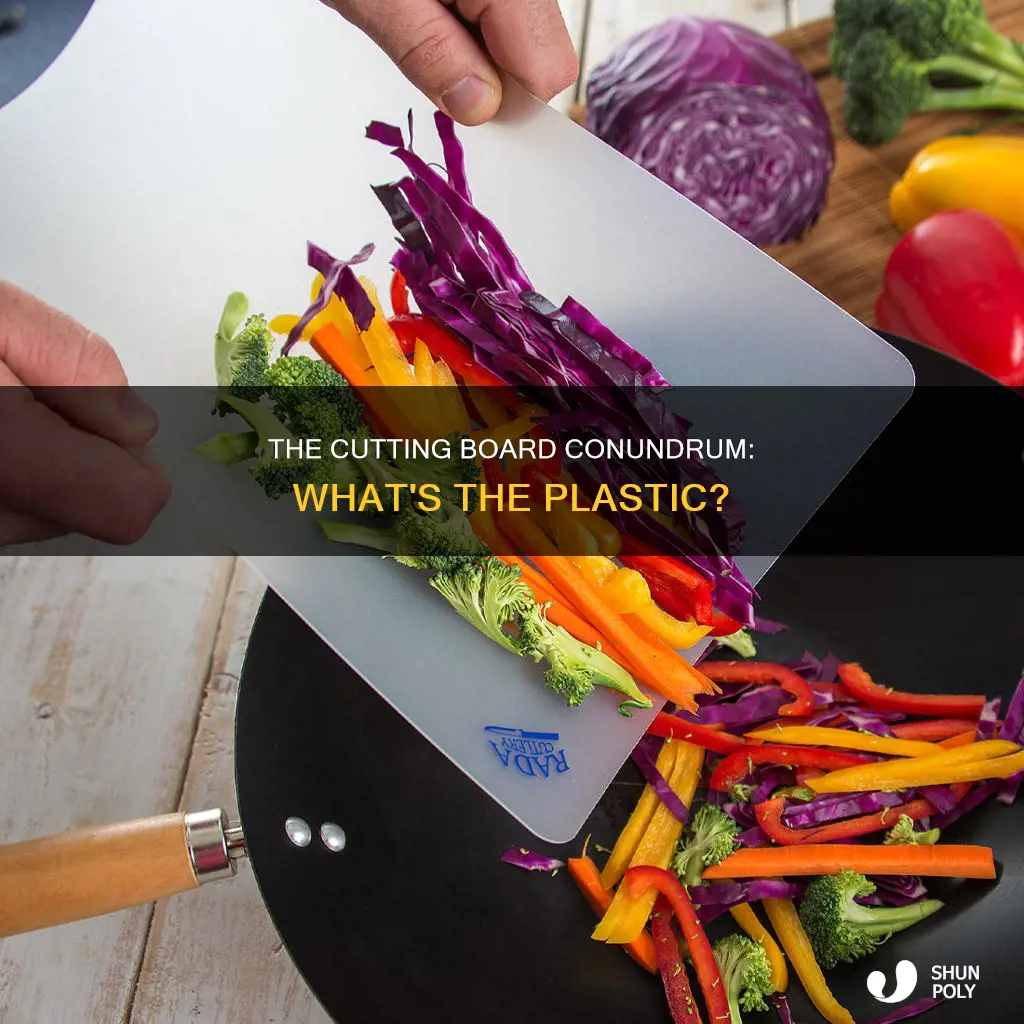 what is that plastic cuttinb board material