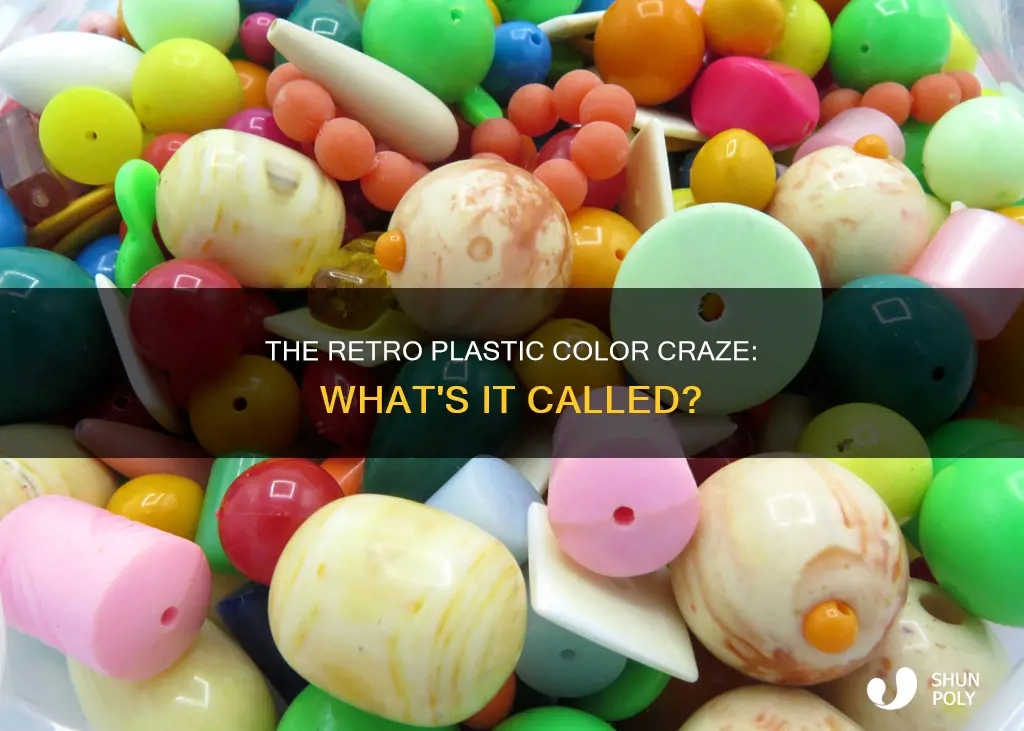 what is that retro plastic color called