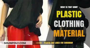 The Plastic Shine: Clothing's Futuristic Sheen