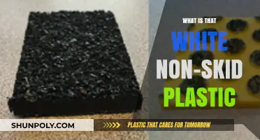 The Mystery of White Non-Skid Plastic: What, When, and Why