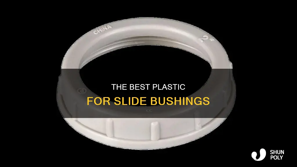 what is that white slide bushing plastic