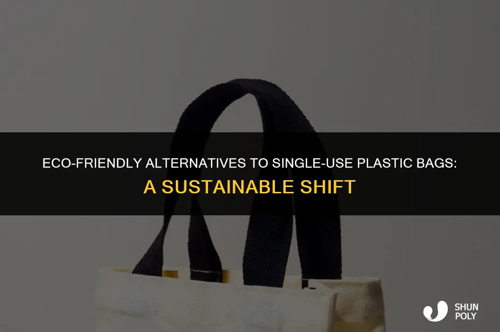 what is the alternative to single use plastic bags