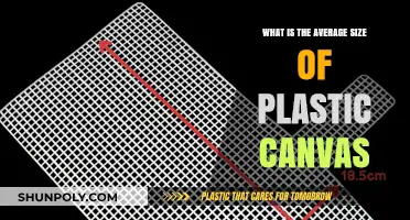 Exploring the Standard Dimensions of Plastic Canvas for Crafting