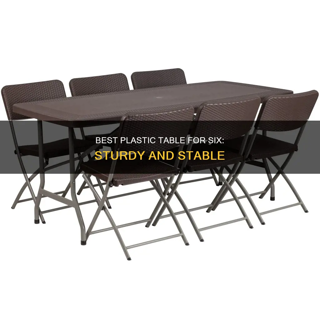 what is the best 6 plastic table