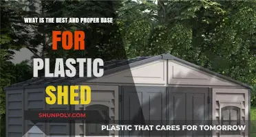 Choosing the Ideal Foundation for Your Plastic Shed: A Comprehensive Guide