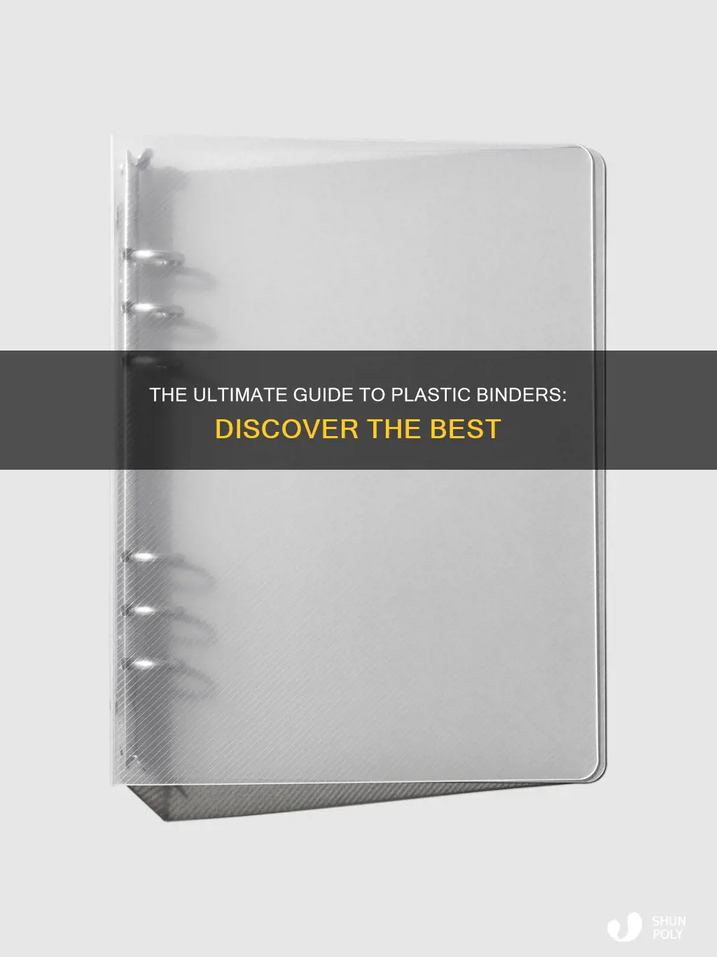 what is the best binder for plastics