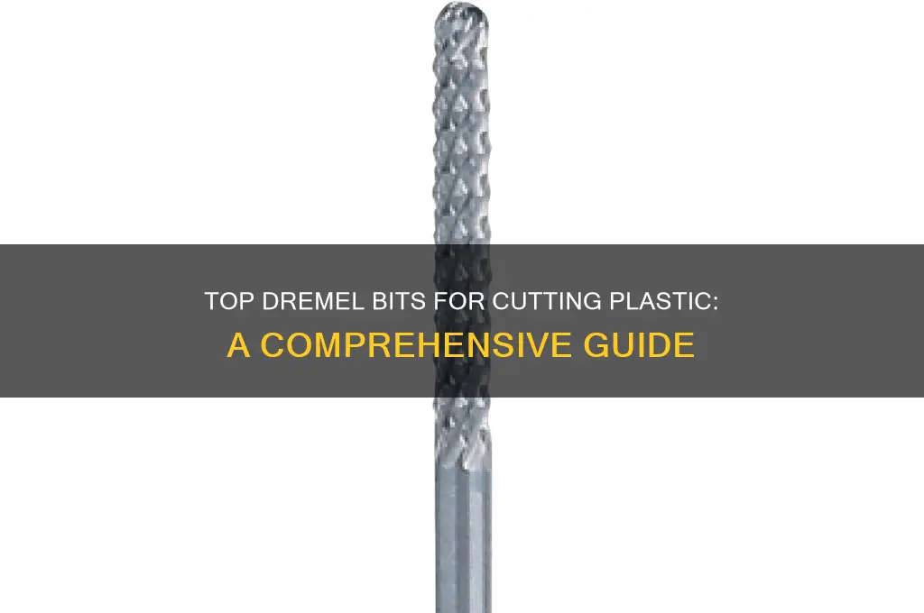 what is the best dremmel bit for cutting plastic
