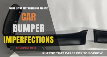 Expert Tips: Choosing the Perfect Filler for Plastic Car Bumper Imperfections