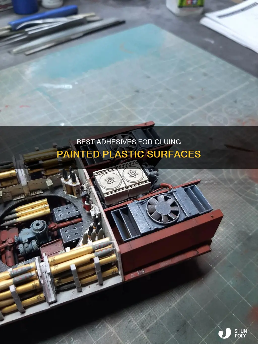 what is the best glue for painted plastic surfaces