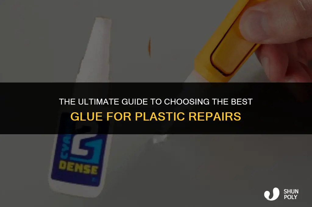what is the best glue to fix plastic