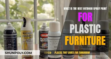 Best Spray Paints for Outdoor Plastic Furniture