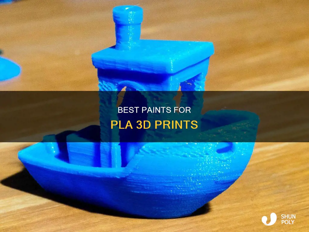 what is the best paint for 3d printed pla plastic
