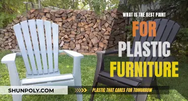 Best Paint Options for Plastic Furniture