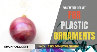Best Paint Options for Plastic Ornaments