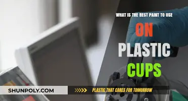 Eco-Friendly Painting: Transforming Plastic Cups with Safe, Vibrant Colors