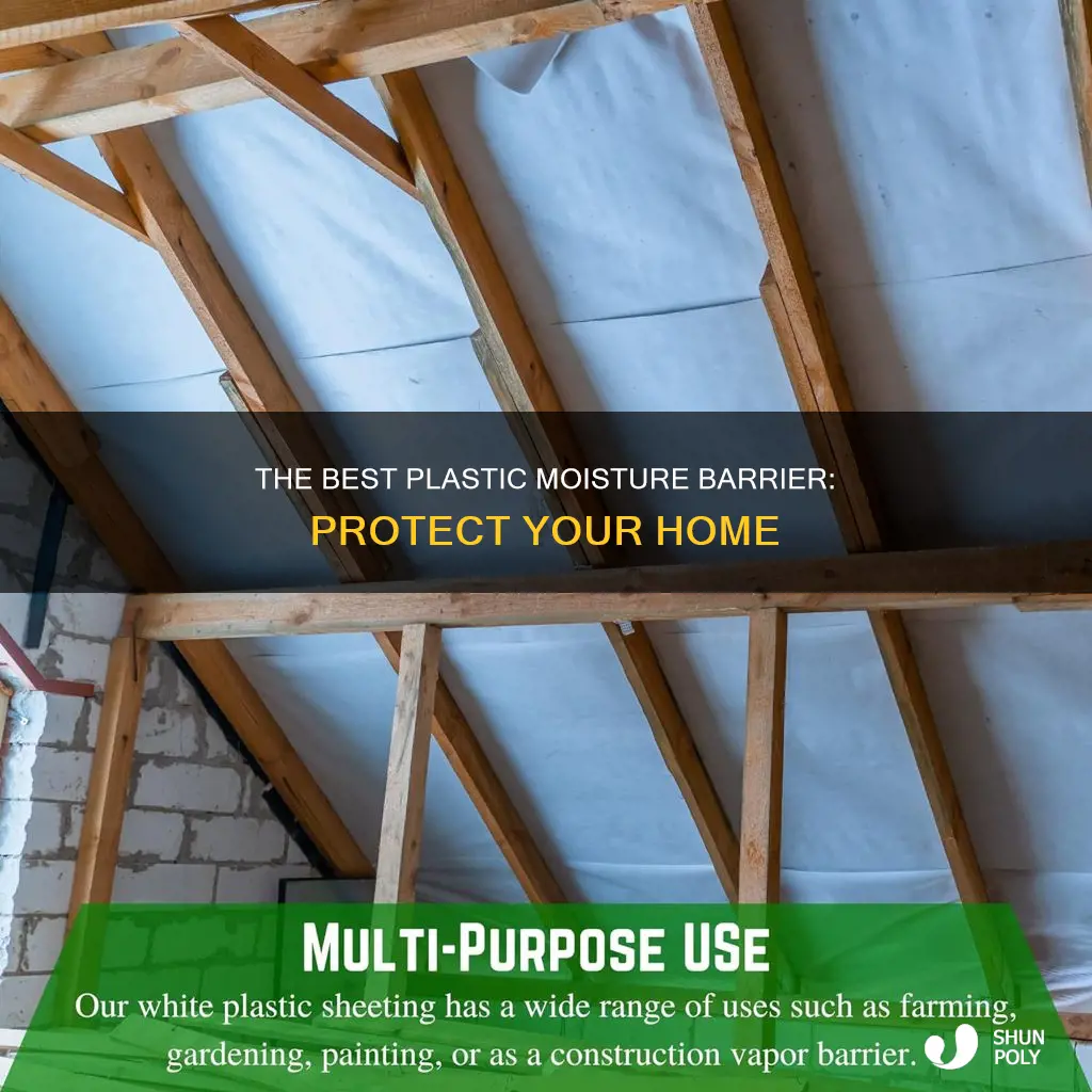 what is the best plastic moisture barrier