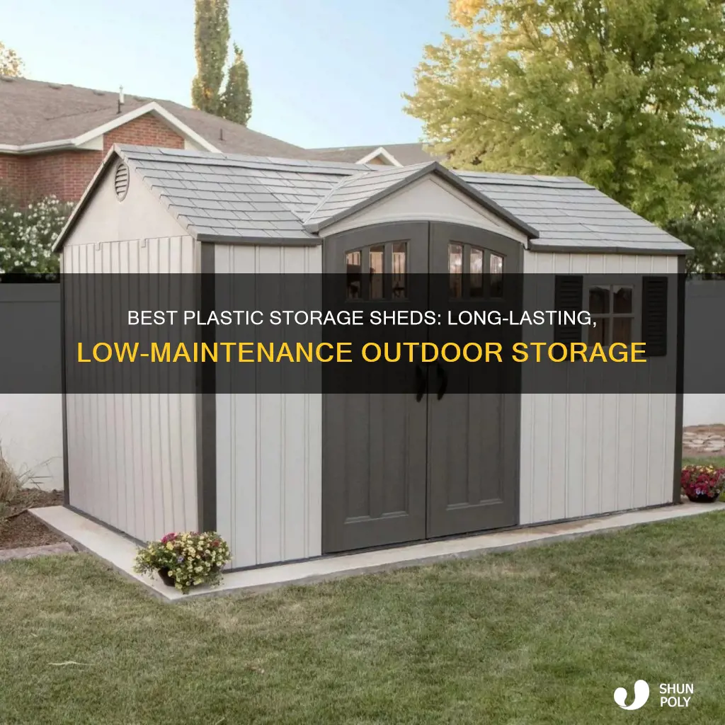 what is the best plastic storage shed