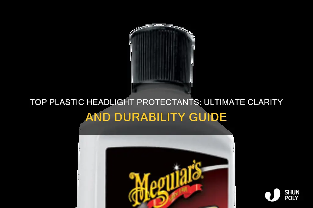 what is the best protectant for headlights made of plastic
