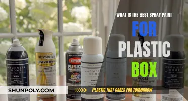 Best Spray Paints for Plastic Boxes: Top Recommendations