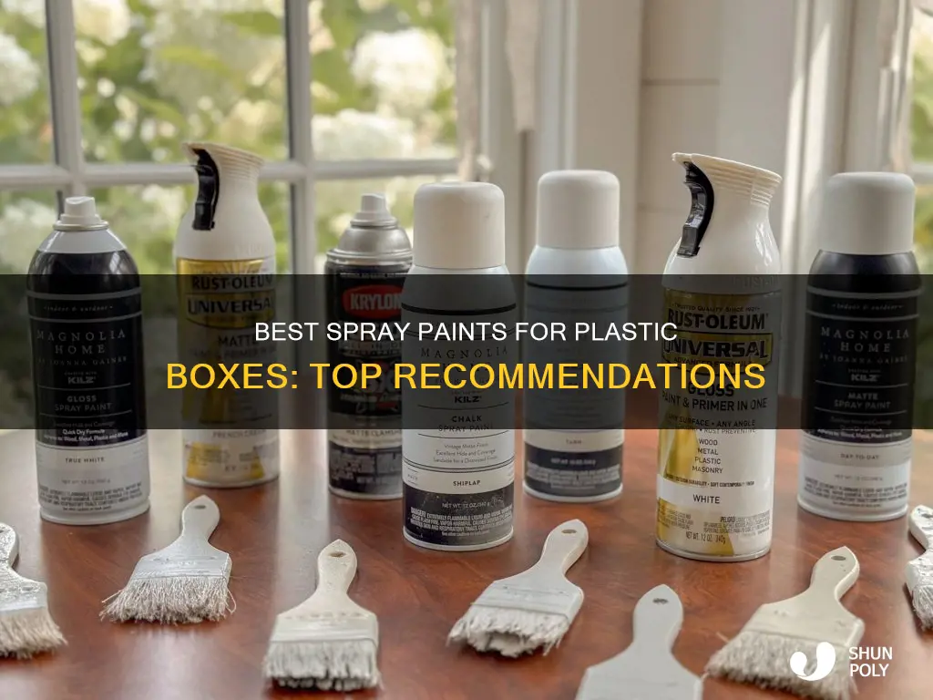 what is the best spray paint for plastic box