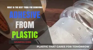 Effective Ways to Remove Adhesive from Plastic Surfaces Easily