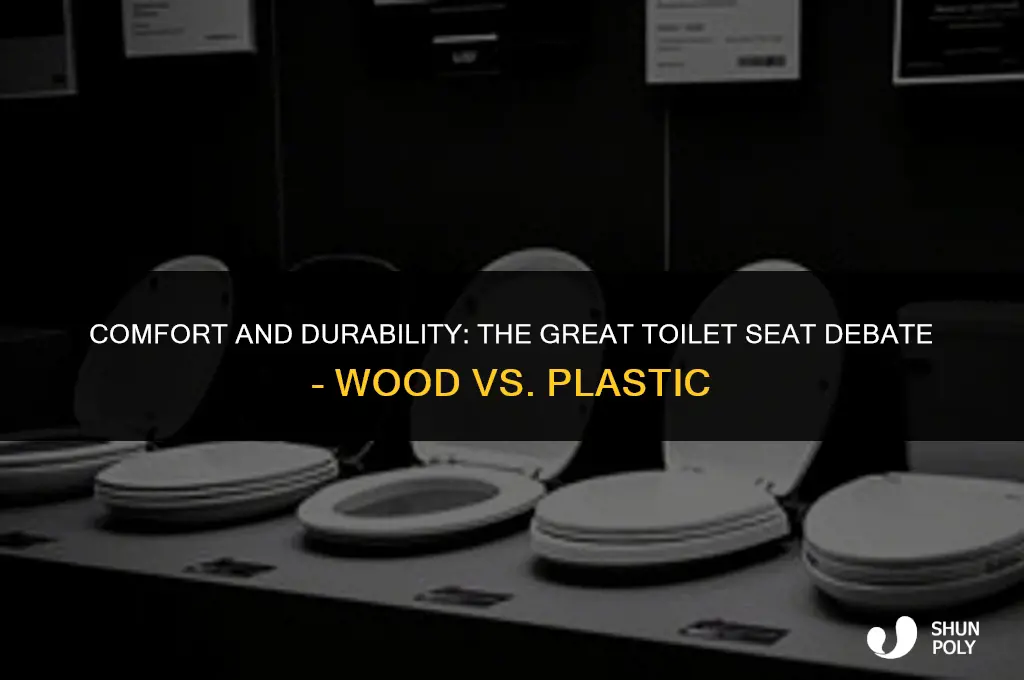 what is the best toilet seat wood or plastic