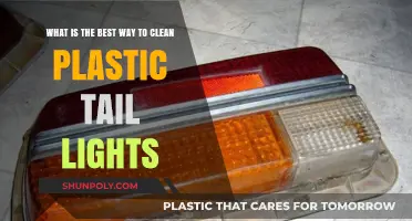 Effective Methods to Clean and Restore Plastic Tail Lights