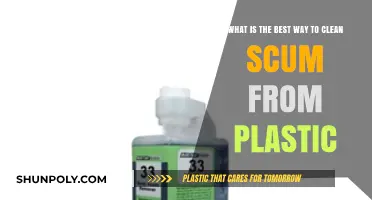 Effective Scum Removal: Top Methods for Cleaning Plastic Surfaces