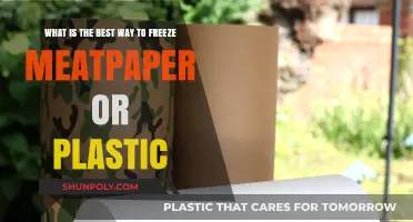 Optimal Meat Freezing: Paper or Plastic?