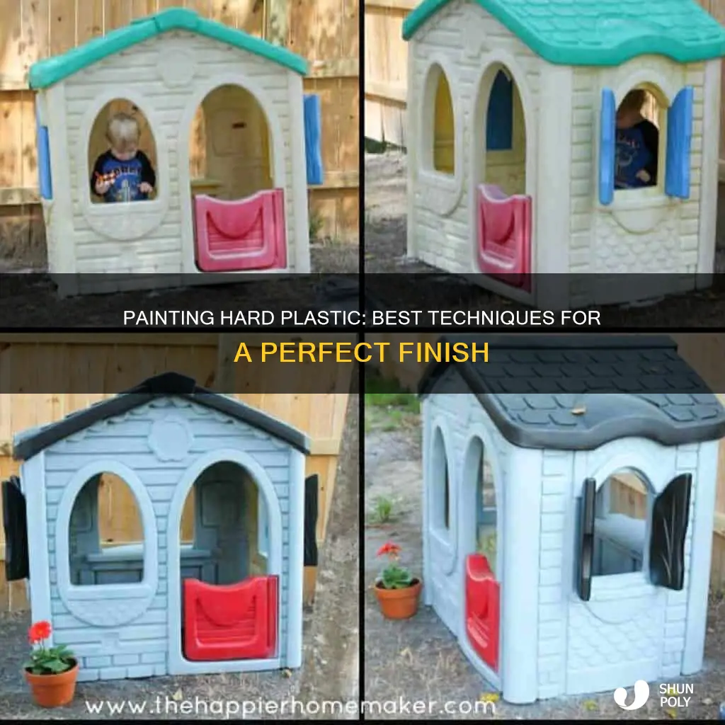 what is the best way to paint hard plastic