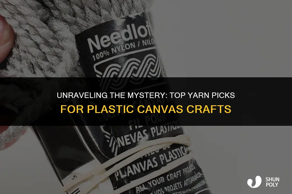 what is the best yarn for plastic canvas
