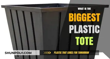 Extra-Large Plastic Totes: How Big Can They Get?