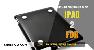 Understanding the Purpose of the iPad 2's Black Plastic Cover