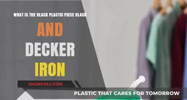 Unveiling the Mystery: What's the Black Plastic Piece on Your Black & Decker Iron?