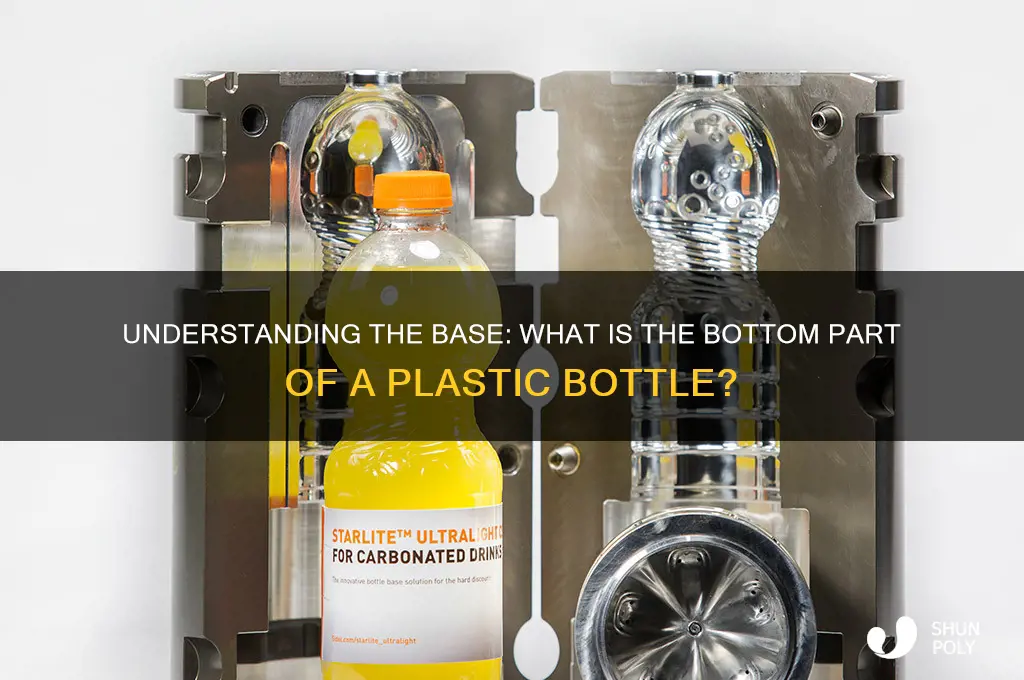 what is the bottom part of a plastic bottle