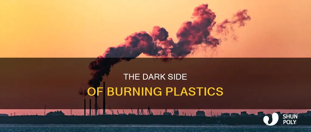 what is the byproduct of burning plastic