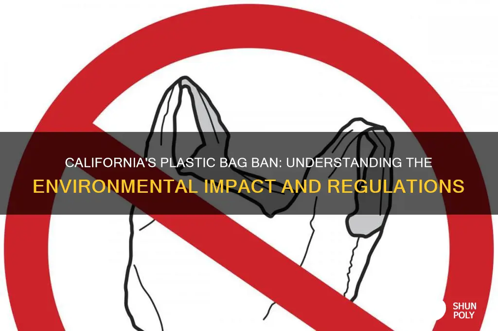 what is the california plastic bag ban
