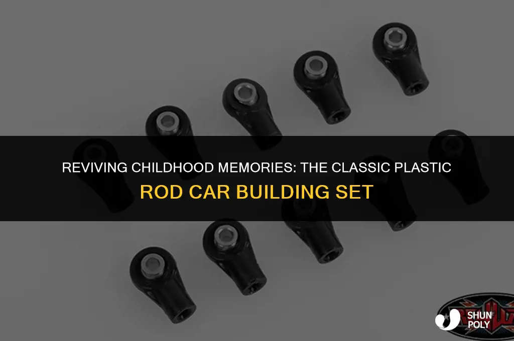 what is the car building set that used plastic rods