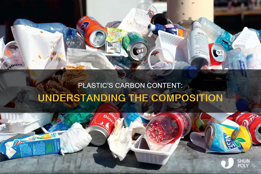 what is the carbon content of plastic