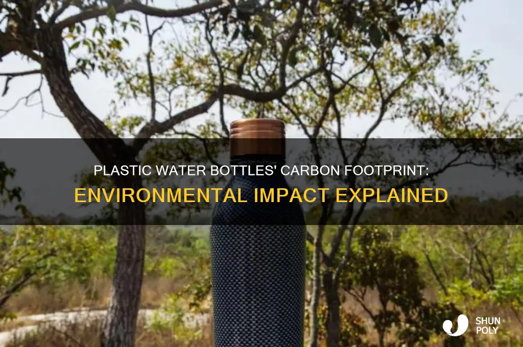 what is the carbon footprint of a plastic water bottle