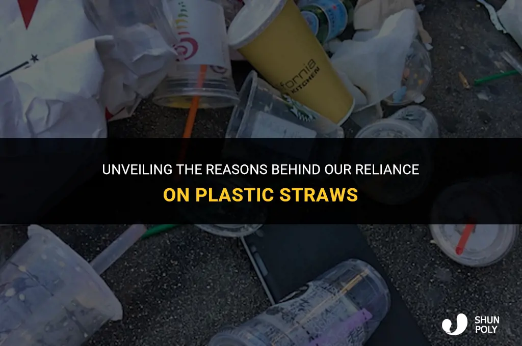 what is the cause for using plastic straws