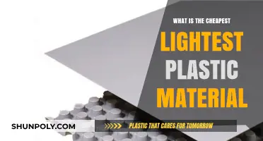 Lightest and Cheapest Plastic: What's the Best Option?