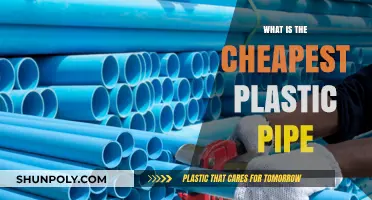 Cheapest Plastic Pipe Options: A Cost-Effective Guide