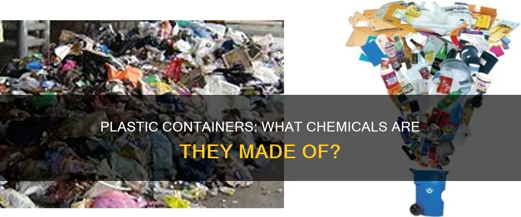 what is the chemical makeup of a plastic container